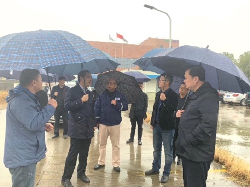 2020年11月30日泰州市委書(shū)記史立軍一行來(lái)我司調研(圖2)